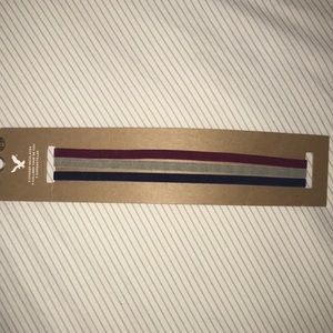 AMERICAN EAGLE VELVET CHOKER 3 PIECE SET